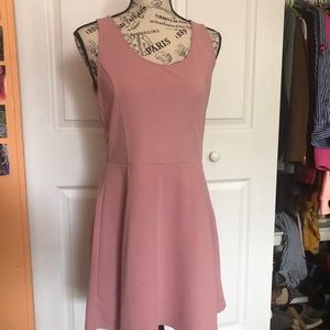 Medium baby pink dress from H&M